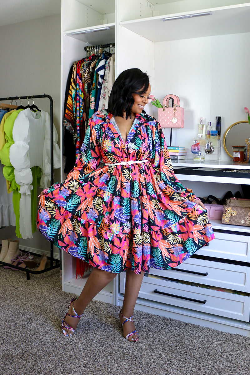 Hawaiian Vibes Dress – The Salt Society